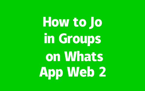 How to Join Groups on WhatsApp Web 2025 Easy Guide? 1 44beaa126ef5dfb3b3704ebf0fff47bd